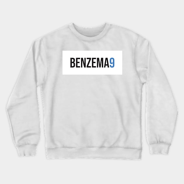 Benzema 9 Crewneck Sweatshirt by GotchaFace